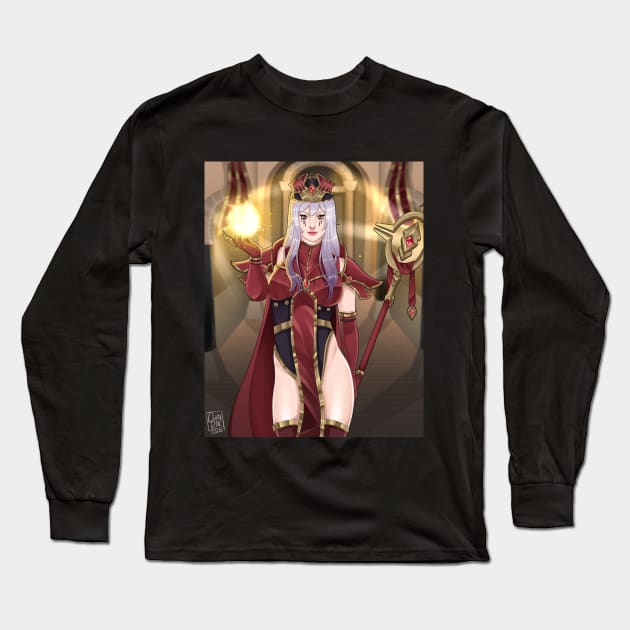 Sally Whitemane Long Sleeve T-Shirt by Chairae